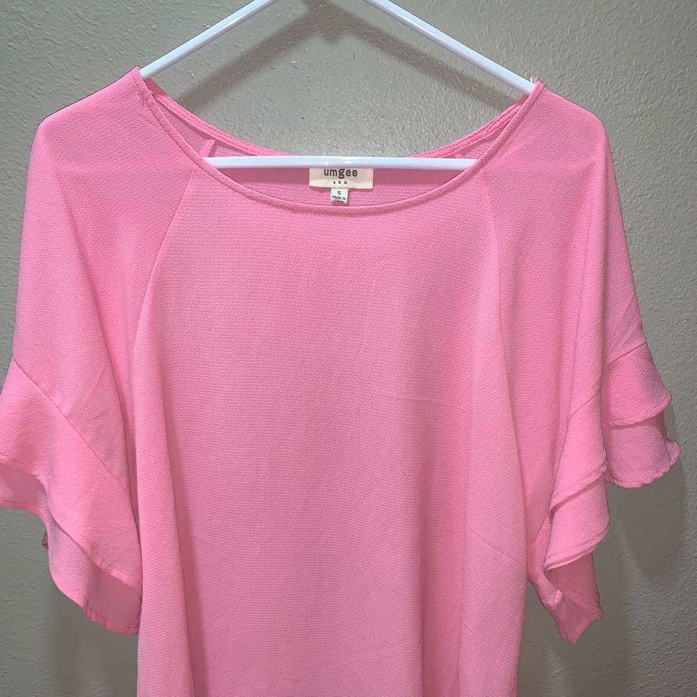Pink top